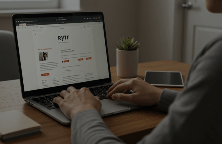 Crie posts prontos com IA: conheça o Rytr