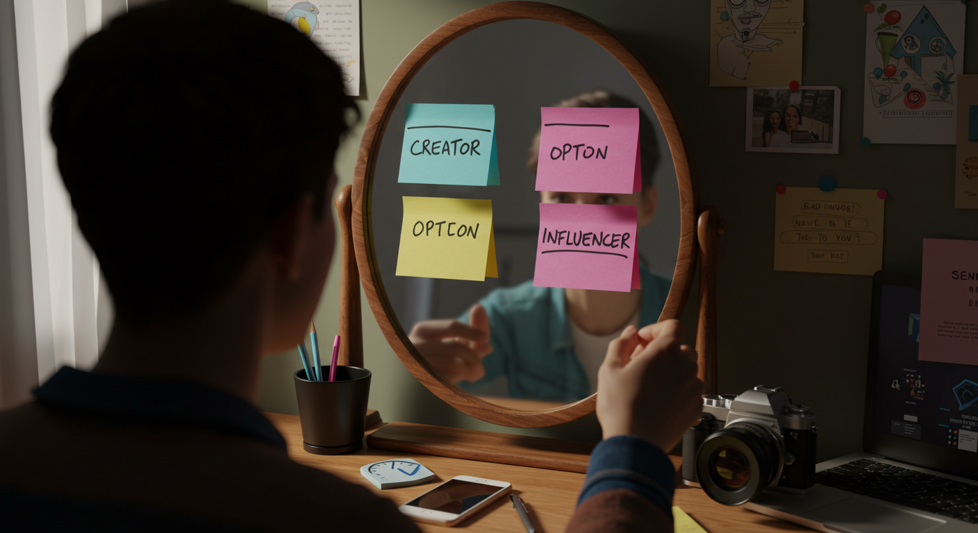 A diferença entre criador de conteúdo e influenciador (e por que isso importa)