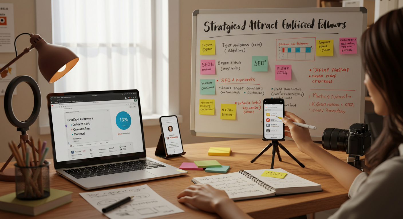 Atrair Seguidores Qualificados Com Estratégias