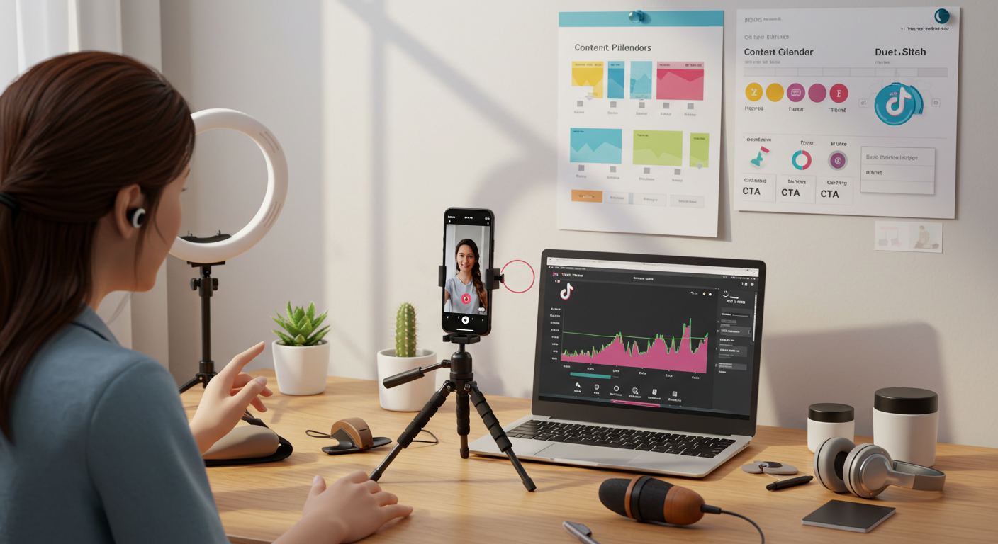 Dicas para aumentar sua presença no TikTok