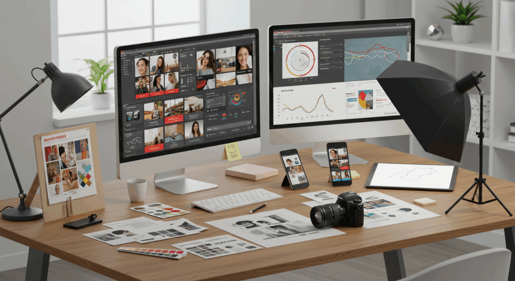 O poder dos visuais em anúncios online