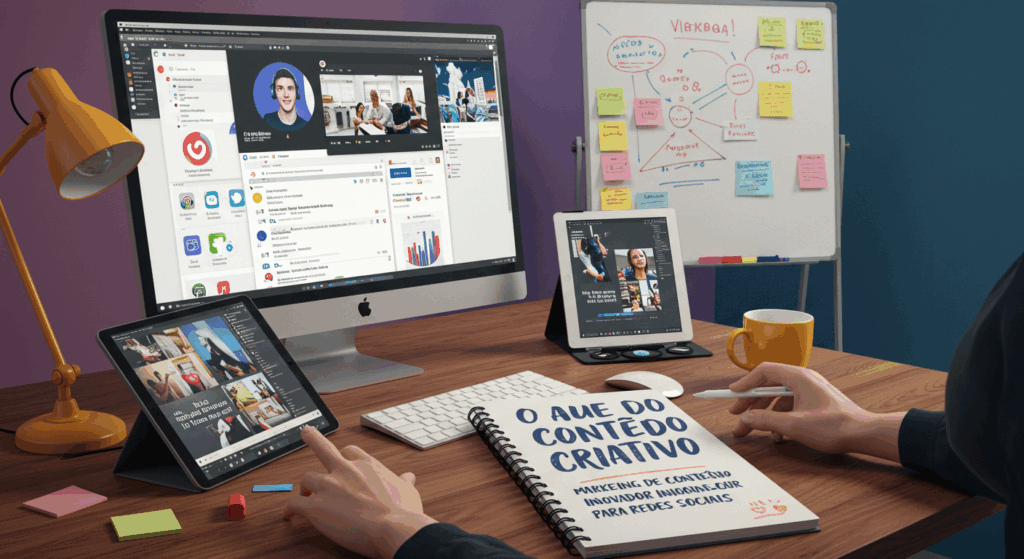 O Auge do Conteúdo Criativo: Marketing de Conteúdo Inovador para Redes Sociais