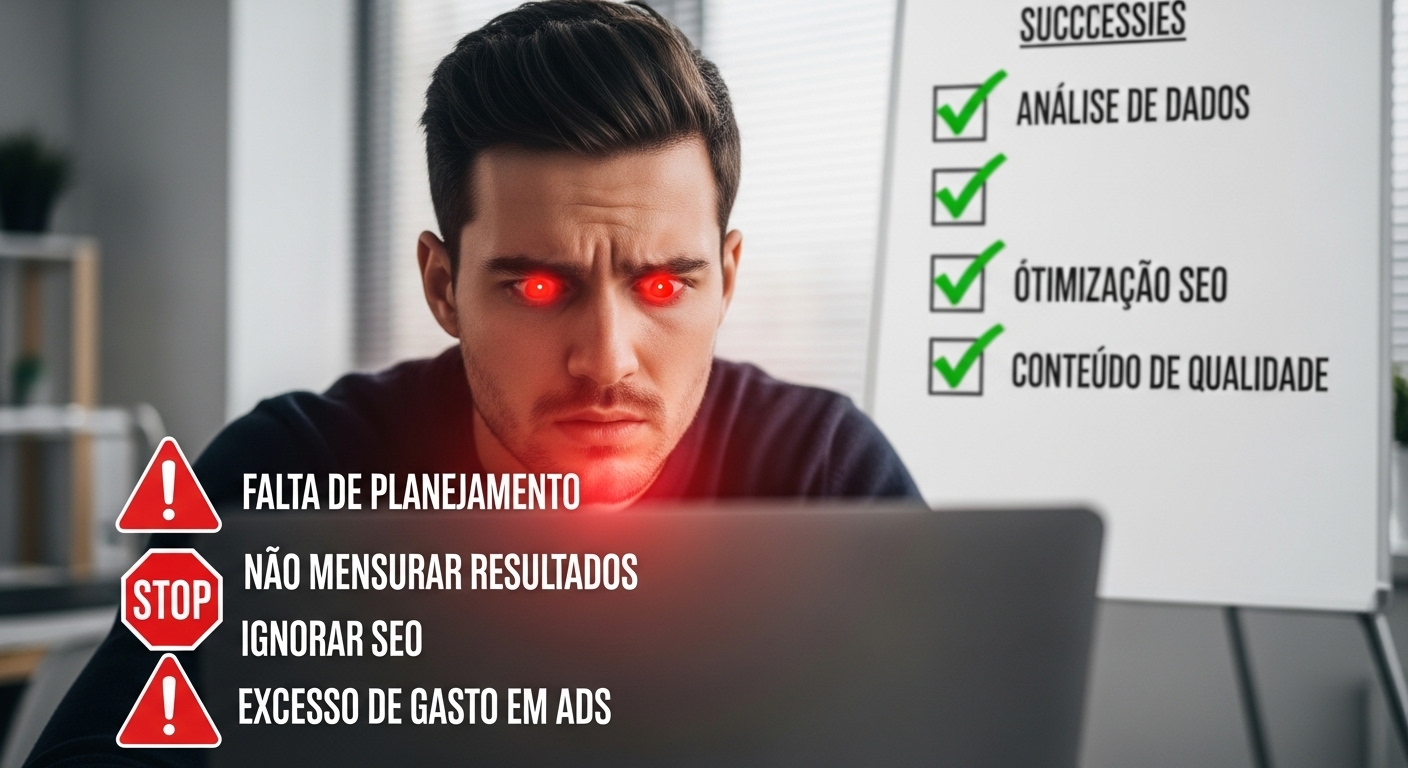 Erros Comuns no Marketing Digital: Fuja Deles