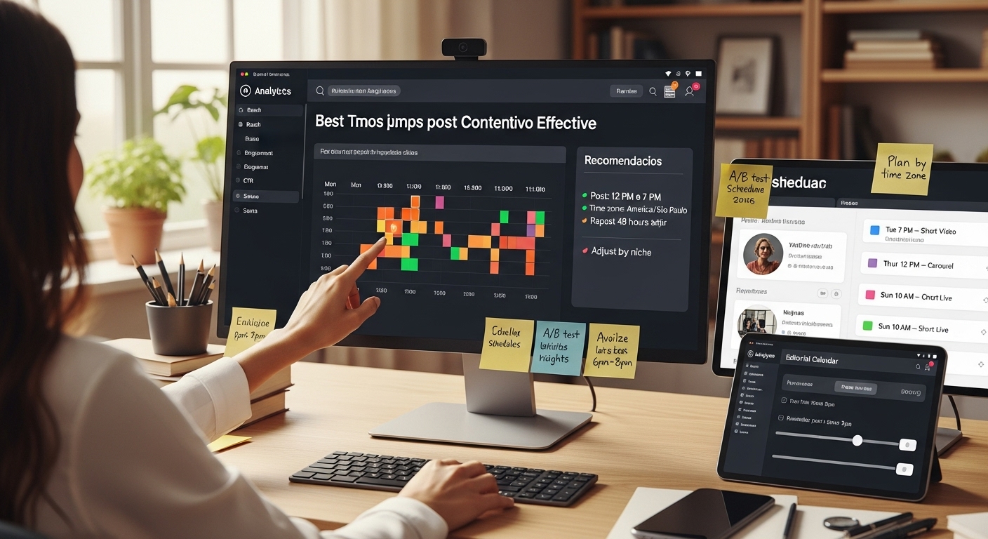 Melhores Horários Para Postar Conteúdo Eficaz