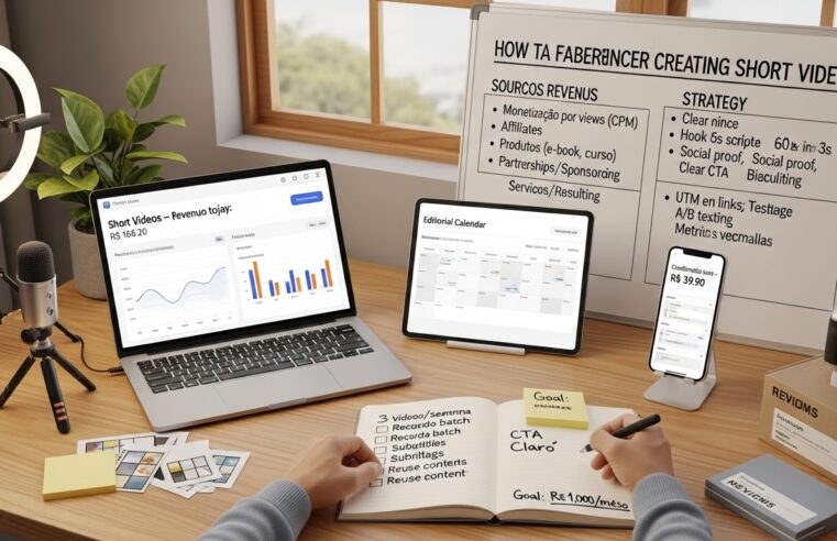 Como Ganhar Dinheiro criando Vídeos Curtos