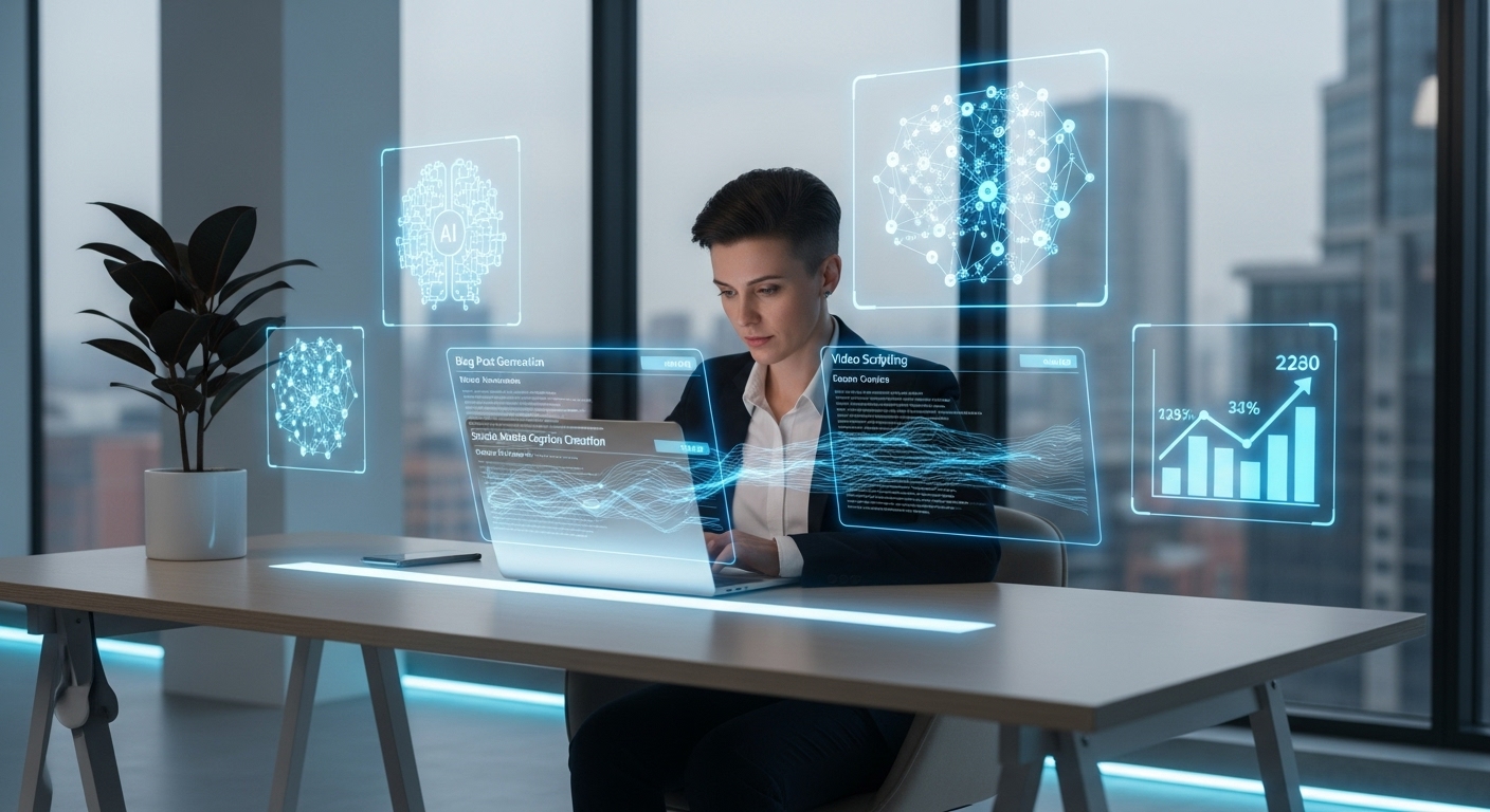 Inteligência Artificial Para Geração De Conteúdo Estratégico