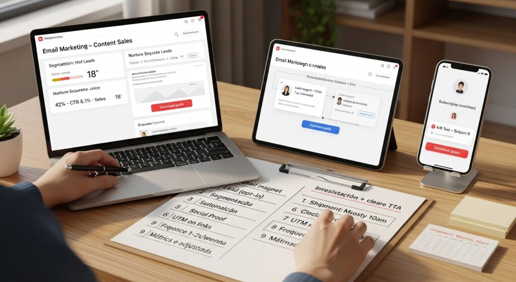 Usando o E-mail Marketing para Vender Conteúdo