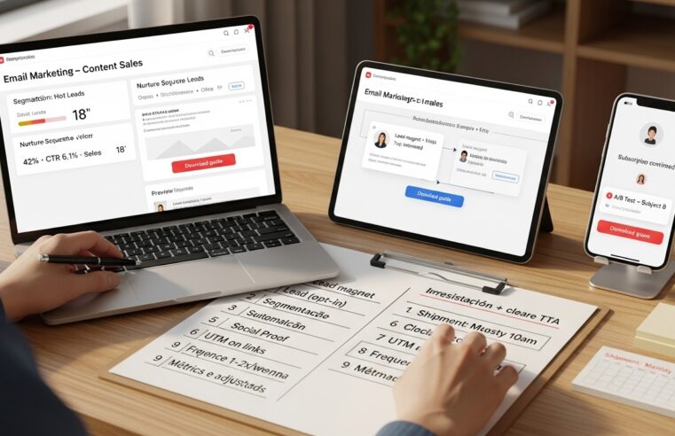 Como Usar E-mail Marketing Para Vender Conteúdo