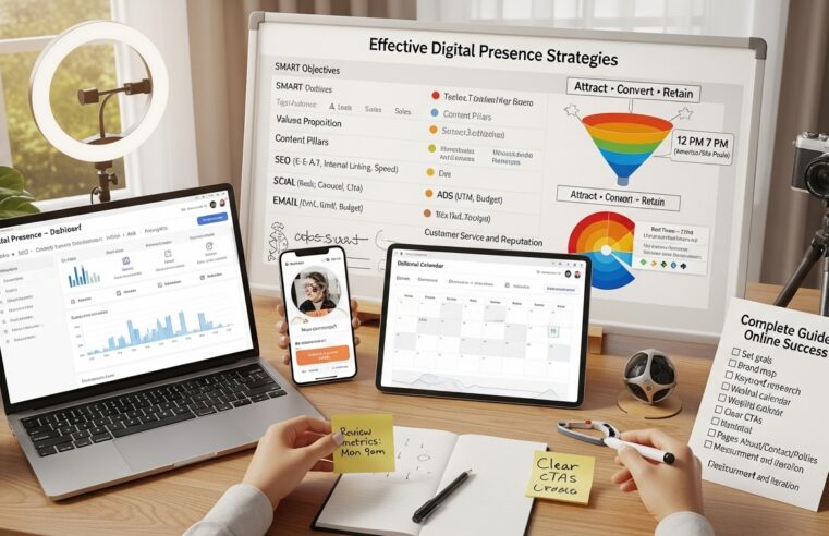 Estratégias Eficazes de Presença Digital: Guia Completo
