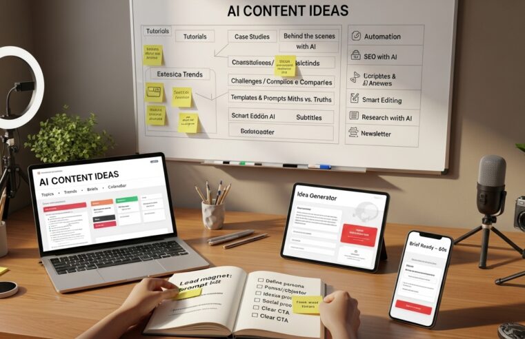 Ideias De Conteúdo Com Inteligência Artificial