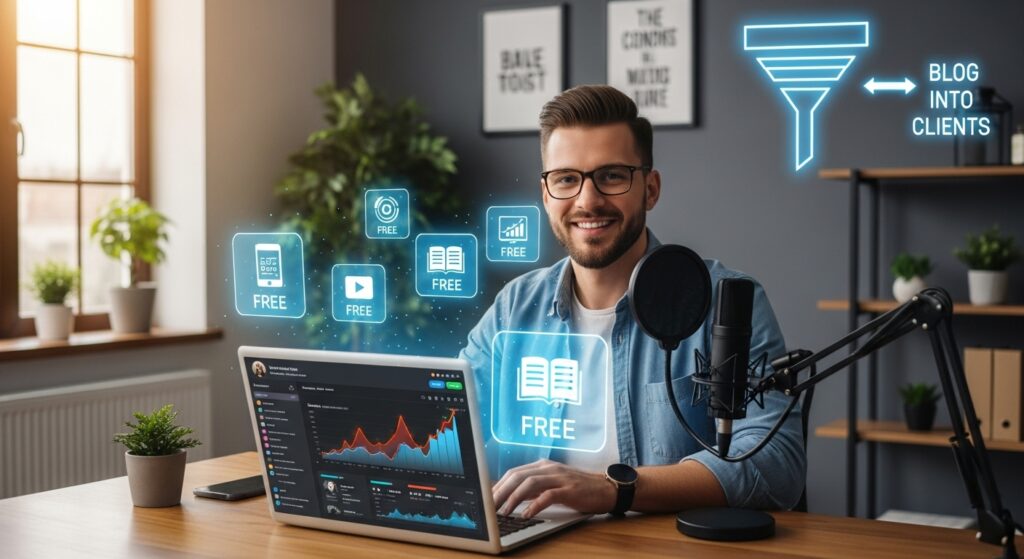 Como Captar Clientes com Conteúdo Gratuito