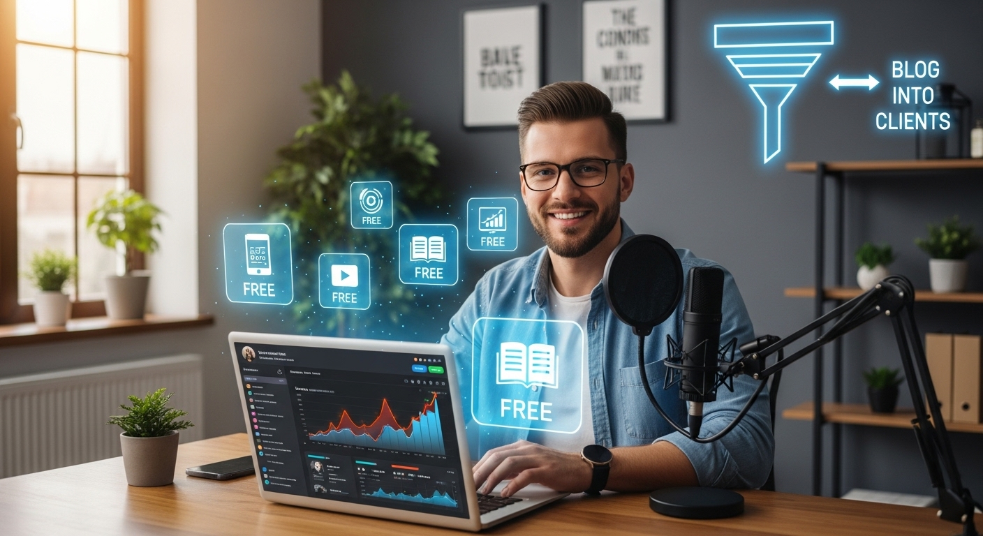 Como Captar Clientes com Conteúdo Gratuito