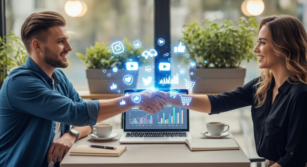 Fazer Parcerias Com Influenciadores