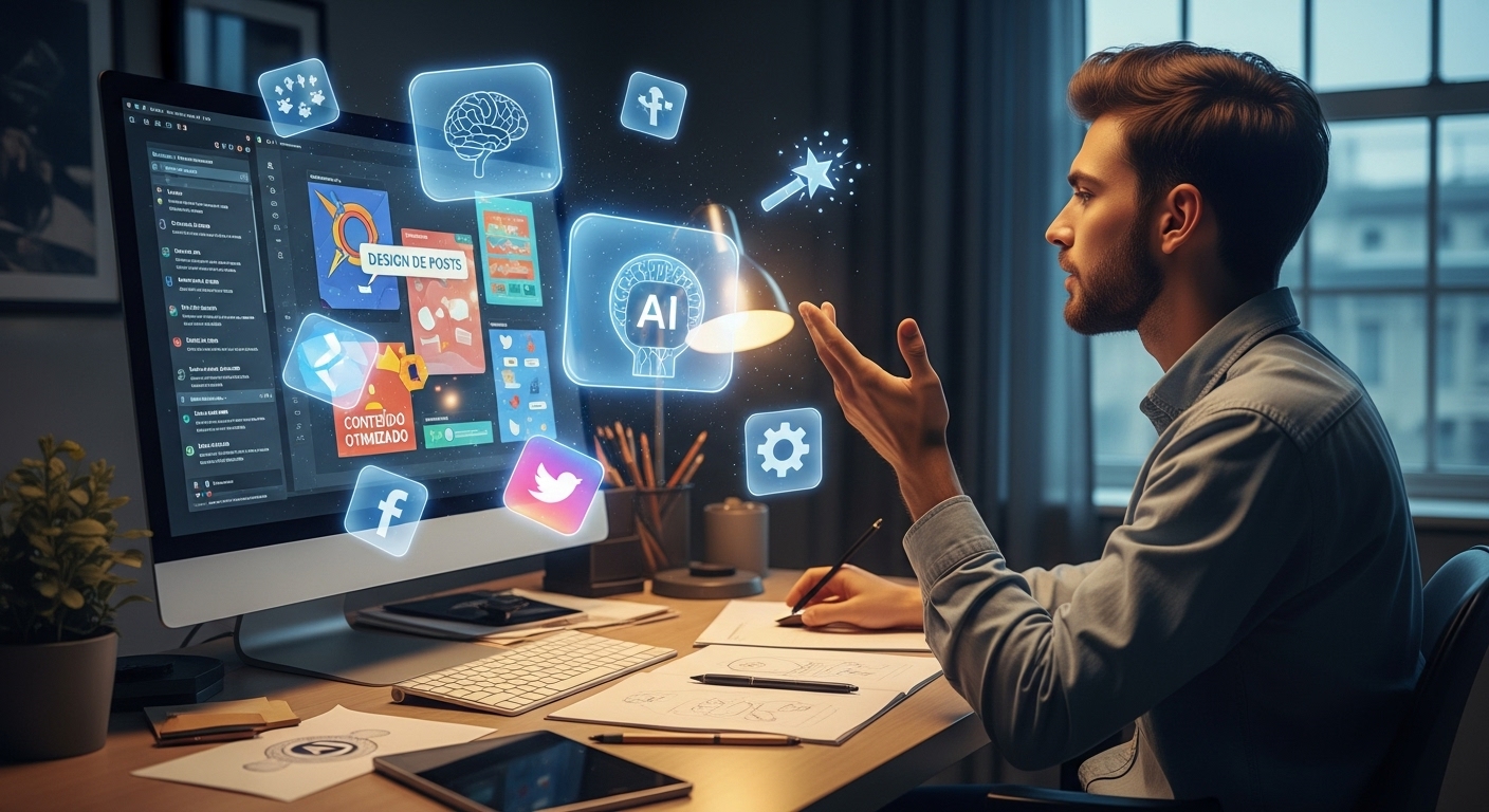 IA no Design de Posts: Como Otimizar Conteúdo