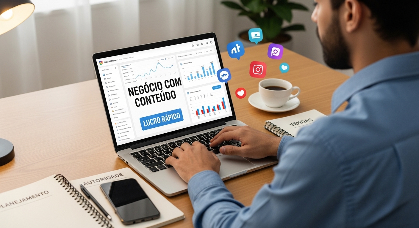 Como Montar Um Negócio Com Conteúdo e Aumentar Lucro Rápido