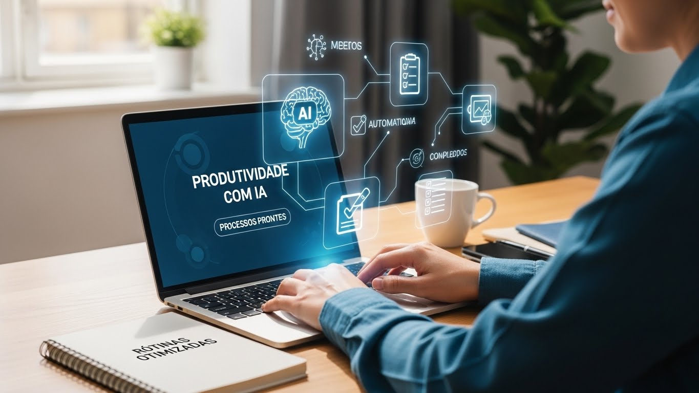 Como Usar IA Para Ganhar Produtividade Pronta