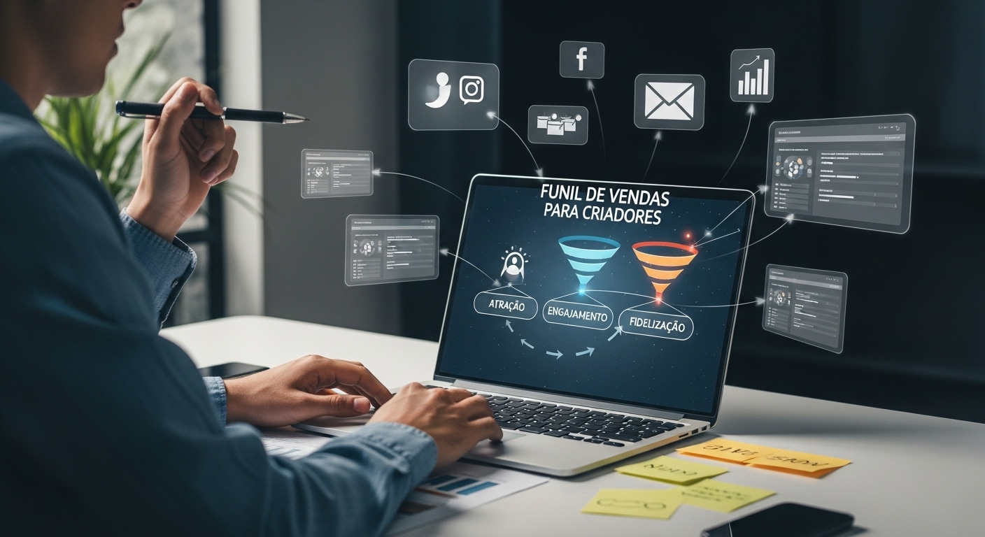 Funil de Vendas para Criadores de Conteúdo Guia Prático